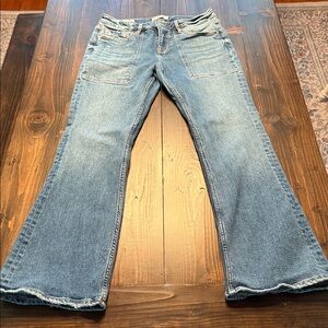 Vigoss Wide Leg Baby Boot Cut “Jagger” Jeans Size 29